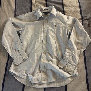 Ralph Lauren Blue Casual Button Down Shirt